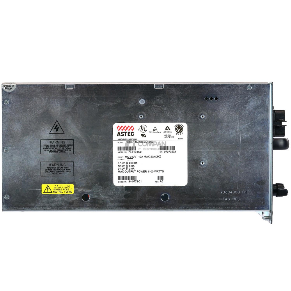 34-0773-01 CISCO 1100W POWER SUPPLY MODULE FOR CATALYST 5500